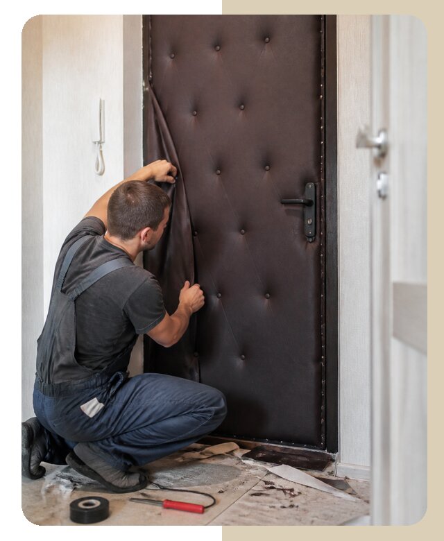 Обивка входной двери в Пензе по цене от 5646 р. | ДвериЛегко-Пнз